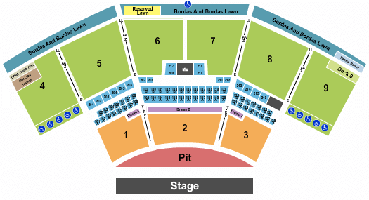 The Pavilion At Star Lake Luke Bryan Seating Chart